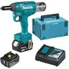 MAKITA NITOWNICA 18V DRV150RFJ20 kN 2x3,0Ah 2,4 - 4,8mm