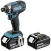 Makita DTD152RTJ Akumuliatorinis smūginis suktuvas, 18 V, 2x 5,0 Ah Li-ion, 165 Nm, LED, MAKPACK