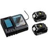 Makita DTD152RTJ Akumuliatorinis smūginis suktuvas, 18 V, 2x 5,0 Ah Li-ion, 165 Nm, LED, MAKPACK