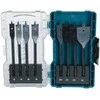 Grąžtas Makita Plunksninių medienos grąžtų rinkinys, 8 vnt (12, 14, 16, 18, 20, 22, 25, 32 mm) E-08698