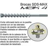 Grąžtas Makita SDS-MAX 16X1320mm ZENTRO P-77768