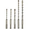 Grąžtas Makita SDS-PLUS Grąžtų Komplektas (5x110, 6x110, 6x160, 8x110, 8x160) B-49052