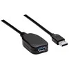 StarTech Manhattan 5m USB 3.0 USB kabelis 3.2 Gen 1 (3.1 Gen 1) USB A Juoda