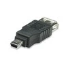 Adapteris USB Manhattan miniUSB - USB Juodas (308342)