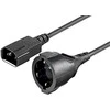 MANHATTAN maitinimo adapterio kabelis IEC320 C14 į Schuko F 1,5 m