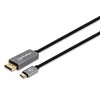 Manhattan 8K@60Hz AV signalo perdavimo sistemos USB-C į DisplayPort 1.4 adapterio laidas 3m