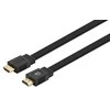 Manhattan plokšti HDMI kabeliai su Ethernet kanalu 4K@60Hz 5m