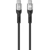 Manhattan MANHATTAN USB4 USB-C Stecker/Stecker Kabelis 240W 40G 8K 1m