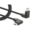 USB kabelis Manhattan USB-C - USB-C Juodas (356213)
