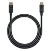MANHATTAN 8K@60Hz DisplayPort DP 1.4 Cable, 1.0m, Palaiko 4K@144Hz, HDR, Paauksuoti kontaktai, juodas, 355568