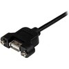 Efb Elektronik USB kabelis EFB USB-A - USB-A 3 m Juodas (K5291SW.3V2)