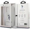 Dėklas Us Polo Assn US Polo USHCS21MSLHRWH S21+ G996 baltos spalvos Silicone Logo
