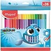 Maped Flamastrija Spalvos Ocean 36 Spalvos