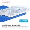 Maršrutizatorius TP-Link „Mercusys“ | AC1900 viso namo tinklinio „Wi-Fi“ sistema | „Halo H50G“ (2 vnt.) | 802.11ac | 600+1300 Mbps | Ethernet LAN (RJ-45) jungtys 3 | Tinklo palaikymas: Taip | MU-MiMO: Taip | Mobilusis plačiajuostis ryšys: Be