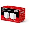 Maršrutizatorius TP-Link Mercusys | AC1300 Whole Home Mesh Wi-Fi System | Halo H30G (2 vnt.) | 802.11ac | 400+867 Mbit/s | Ethernet LAN (RJ-45) jungtys 2 | Mesh Support Yes | MU-MiMO Yes | No mobile broadband