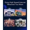Cudy P5 belaidis maršrutizatorius Gigabit Ethernet dviejų dažnių (2,4 GHz / 5 GHz) 5G Juodas