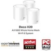Maršrutizatorius TP-LINK Deco X20 (3-pack), Baltos spalvos