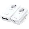 Maršrutizatorius TP-Link TL-WPA1300P rinkinys, 1300 Mbit/s, IEEE 1901, IEEE 802.3, IEEE 802.3u, E / F tipas, gigabito eternetas, 10, 100, 1000 Mbit/s, „Wi-Fi 5“ (802.11ac)