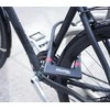 Masterlock MASTER LOCK Grūdinto plieno aukšto saugumo "U" formos dviračio spyna su 4 raktais (juoda)