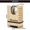 „Master Lock Excell“ pakabinama spyna su apvadu M1177EURDCC