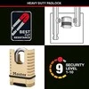„Master Lock Excell“ pakabinama spyna su apvadu M1177EURDCC