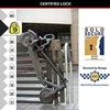 Masterlock MASTER LOCK Antrankių tipo spyna grūdinto plieno