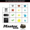 Master Lock Ugniai atsparus krepšys A4 formato dokumentams 2,8l