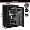 „Master Lock Digital XXL“ seifas aukštam saugumui T0-331ML