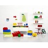 LEGO Storage Brick 1 Round žalia