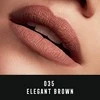 Max Factor Lipfinity Velvet Matte Lūpų dažai, 3,5 ml, spalva - 035 Elegant Brown
