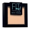 Maybelline Fit Me Matte &amp; Poreless Powder 115 Ivory veido pudra 1