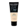 Maybelline Fit Me Matte &amp; Poreless 100 Warm Ivory Vamzdelis Skystis 30 ml