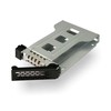 Carruzzo Icy Dock MB992TRAY-B diskų įrenginio skyriaus dangtelis Juoda, Sidabras