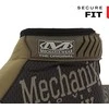 Mechanix Wear Pirštinės The Original® rudos S dydis. Velcro, dirbtinė oda, TrekDry®