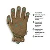 Mechanix Wear Pirštinės Mechanix FastFit® Multicam®, M dydis. Rauktas rankogalis, 0.6 mm dirbtinė oda, TrekDry®, touchscreen technologija