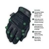 Mechanix Wear Taktinės pirštinės Mechanix TS RECON juodos S dydis.