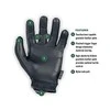 Mechanix Wear Taktinės pirštinės Mechanix TS RECON juodos S dydis.