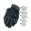 Mechanix Wear Taktinės pirštinės Mechanix TS RECON juodos XXL dydis.