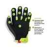 Mechanix Wear Pjūviams atsparios (5/D lygis delno srityje) apsauginės pirštinės Mechanix The Original® CR5 geltonos L dydis. Velcro, dirbtinė oda, TrekDry®, ryškios