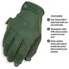 Mechanix Wear Pirštinės Mechanix The Original® Olive Drab L dydis. Velcro, dirbtinė oda, TrekDry®