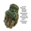 Mechanix Wear Pirštinės Mechanix M-Pact® Woodland Camo M dydis.