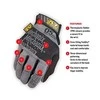Mechanix Wear Pirštinės Mechanix Specialty Hi-Dexterity 0.5 XXL dydis. 0,5mm storio delnas. Velcro, dirbtinė oda, TrekDry®, Lycra