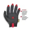 Mechanix Wear Pirštinės Mechanix Specialty Grip juodos/pilkos XXL dydis. Velcro, gumuotas delnas, Trek Dry