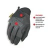 Mechanix Wear Pirštinės Mechanix Specialty Grip juodos/pilkos XXL dydis. Velcro, gumuotas delnas, Trek Dry