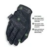 Mechanix Wear Pirštinės Mechanix The Original® Covert 55 juodos XL dydis. Velcro, dirbtinė oda, TrekDry®