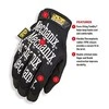 Mechanix Wear pirštinė su techninių savybių išklotine