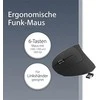 Pelė MediaRange Optinė pelė su USB jungtimi belaidė 6-BUTTON/LEFT Juodas MROS233 MEDIARANGE
