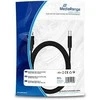 USB kabelis MediaRange USB-A - USB-B 3 m Juodas (MRCS103)