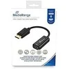 Adapteris AV MediaRange Konwerter HDMI-DisplayPort MediaRange MRCS175 juoda