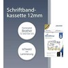 MediaRange MediaRange Tape ca. Brother TZ-335/TZe-335 12mm, 8m ws